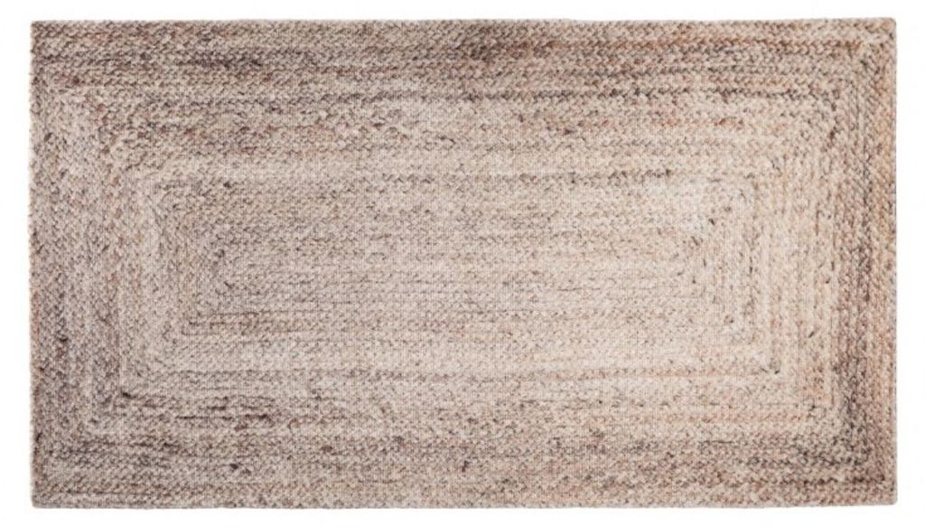 MD Entree Universal | Teppichläufer - Wohnzimmerteppich - Eingangsmatte,Größe:67x120 cm;Motiv:woven square natural