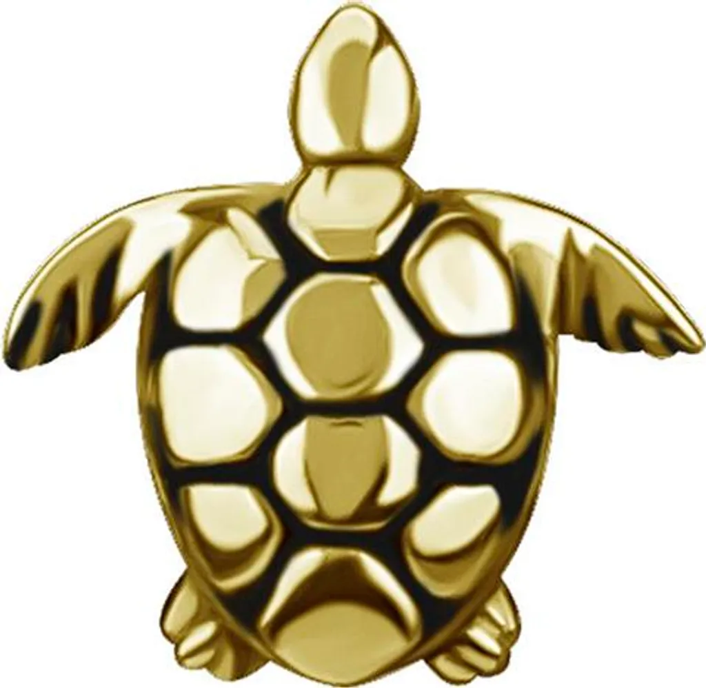 Fermoir tortue dorée pour bracelet et collier artisanal fait main