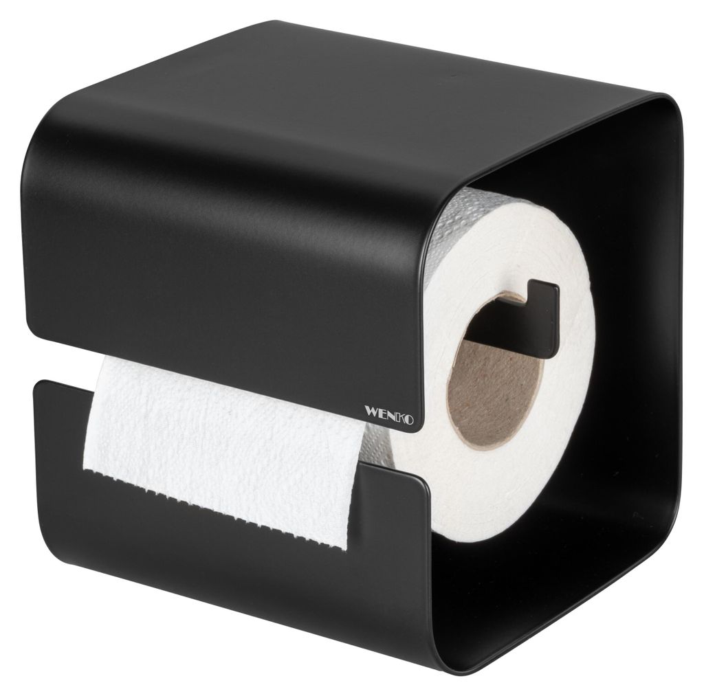 WENKO Toilettenpapierhalter LIZAN BHT 14x14.50x13.70 cm Produktbild 