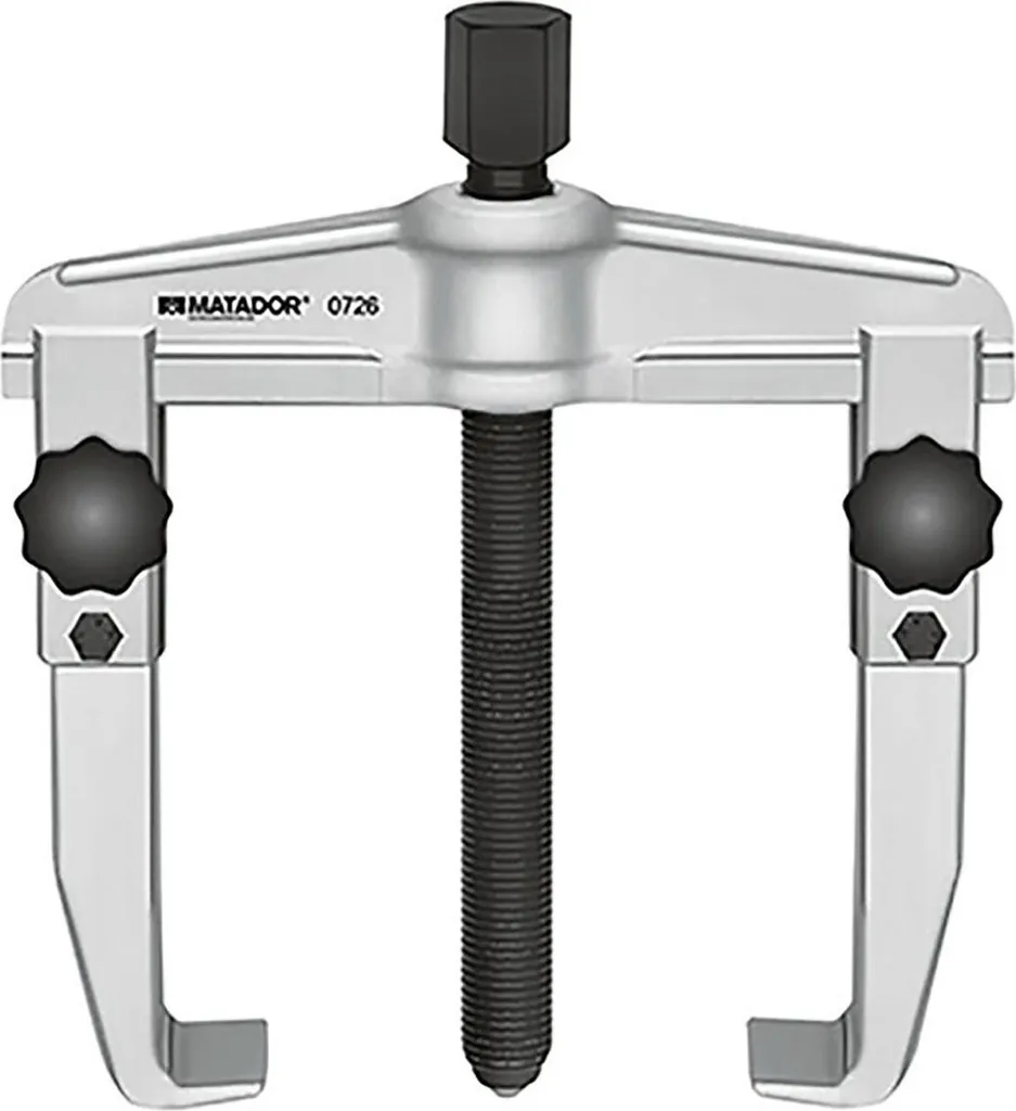 Arrache-roulement universel à 2 bras réglables, capacité 25-130 mm inox