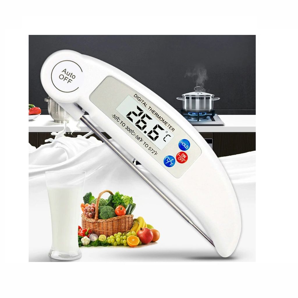 Digital Fleisch Thermometer BBQ Sonde Elektronische Thermometer Küche Ofent 