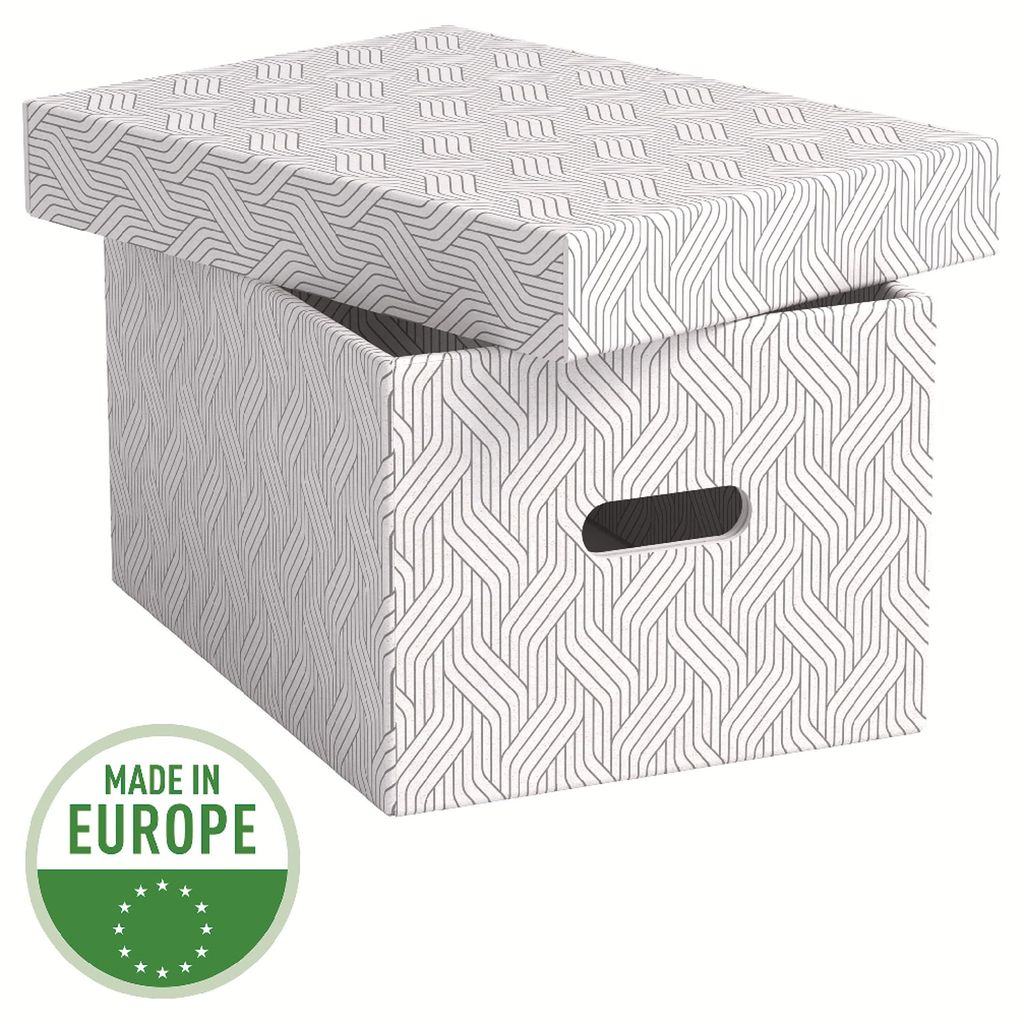 Leitz VON 61410001, Aufbewahrungsbox, Weiß, Rechteckig, Produktbild 