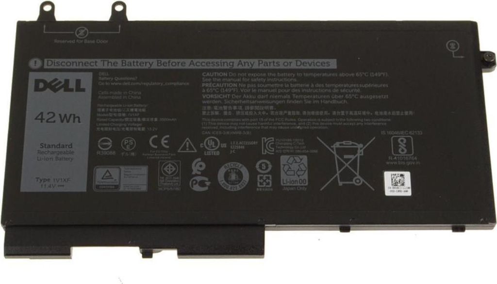 DELL 27W58, Akku, DELL, Latitude 5400 Latitude 5400 Chromebook Latitude 5410 Latitude 5500 Latitude 5510 Precision 3540...