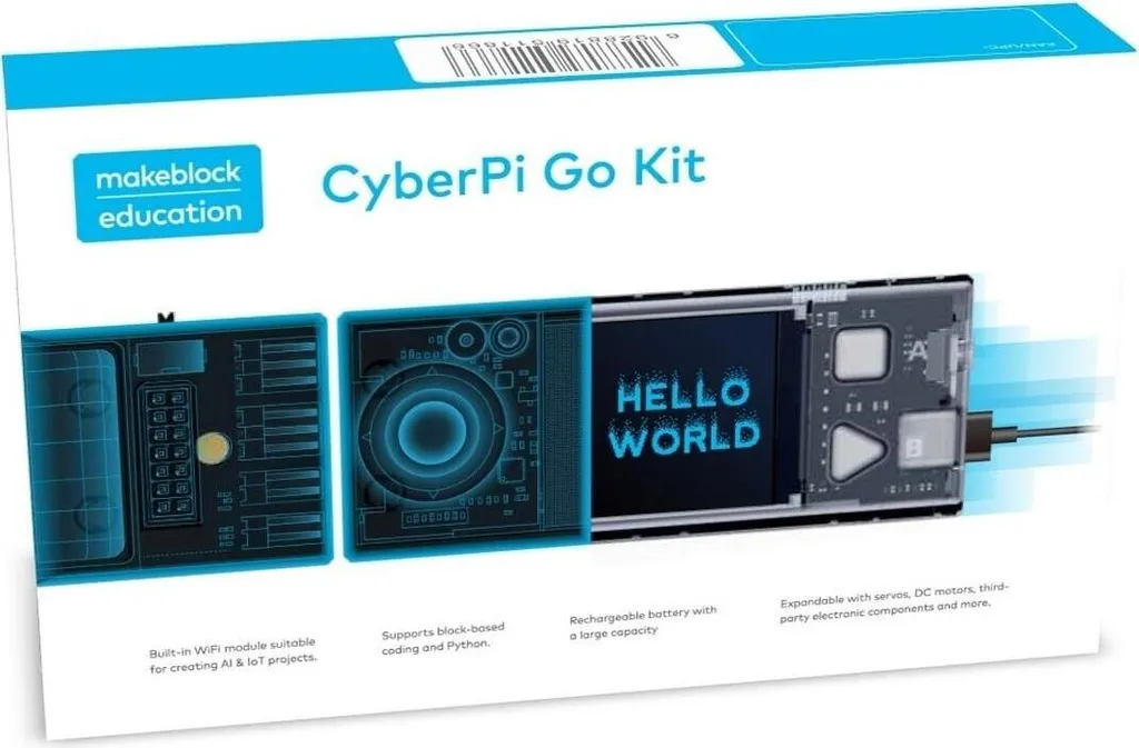 Kit CyberPi Go 6928819511866 micro-ordinateur portable pour codage - 12