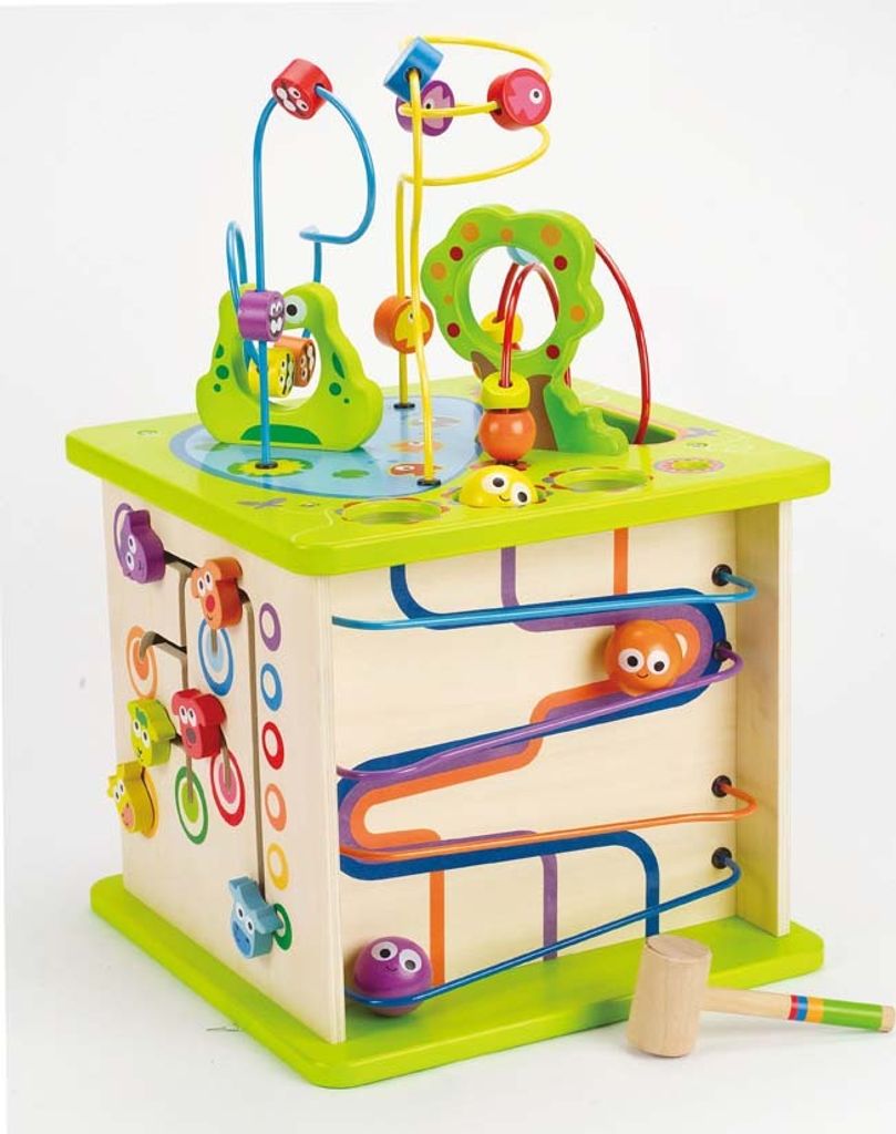 Hape Totally Amazing Motorikwürfel Kleine Tierchen, E1810 Produktbild 8