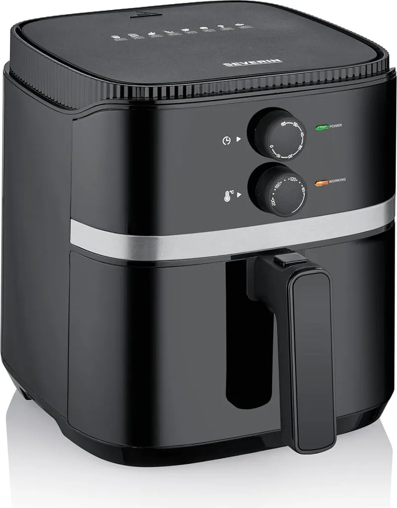 Airfryer SEVERIN FR 2452 de 5 Litres - Friteuse à air chaud multifonction