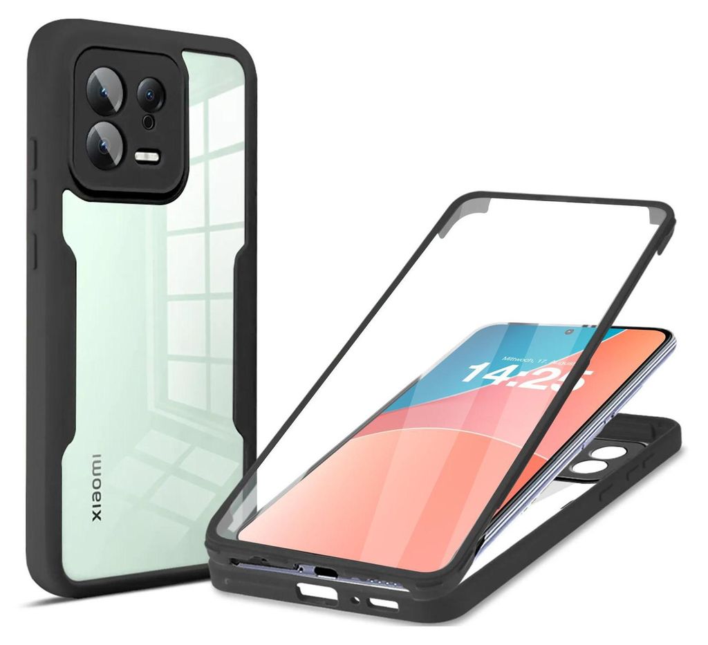 360 Grad Handyhülle für Xiaomi 13 5G Full Cover Rundum Produktbild 