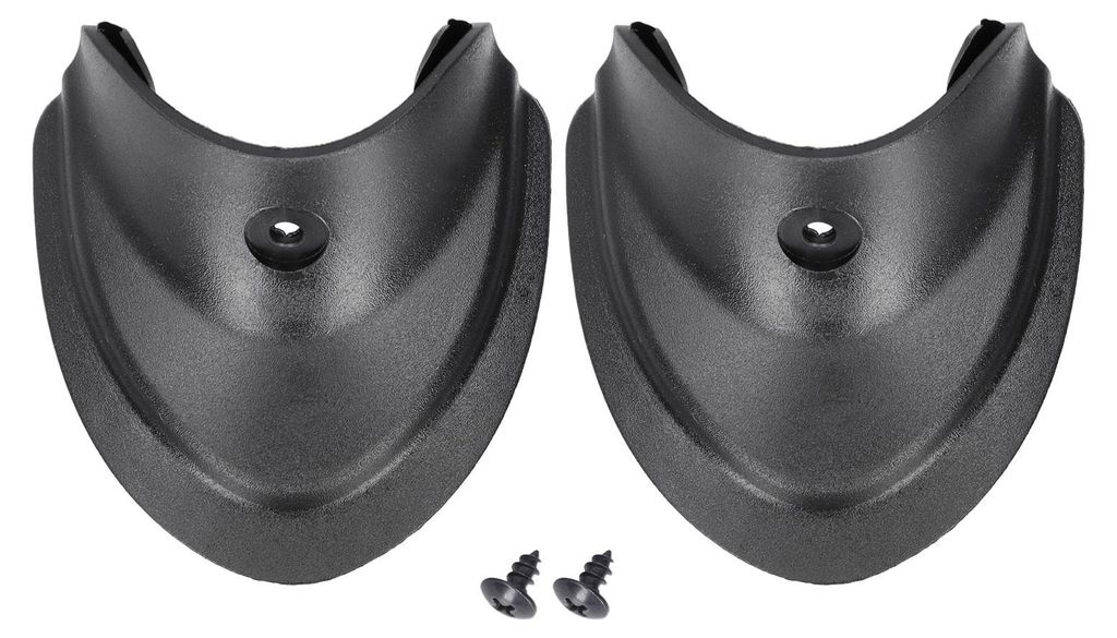 2 Stücke Elektroroller vorne Kotflügel hinten Kotflügel Fischschwanz für Xiaomi M365/1S/PRO/PRO2
