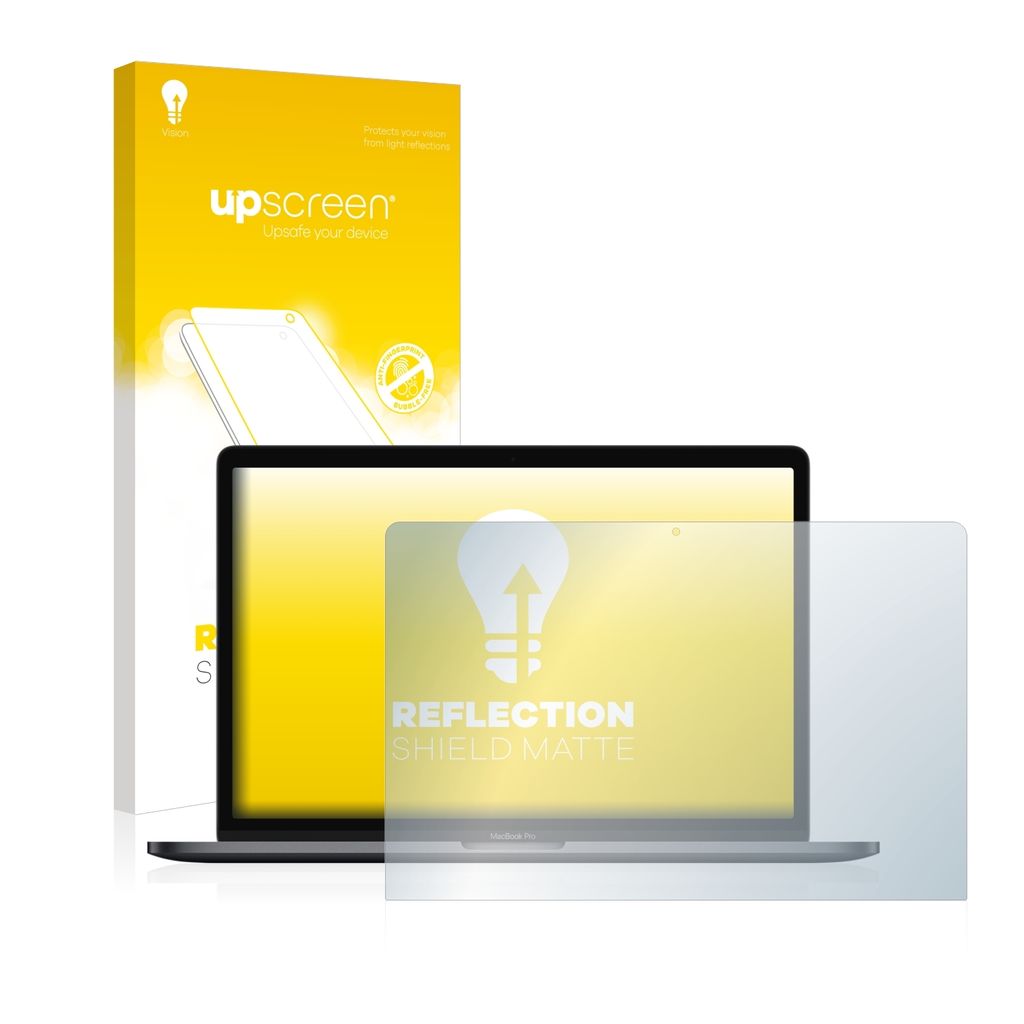 upscreen Schutzfolie für Apple MacBook Pro 15" 2018 Displayschutz Displayschutzfolie Folie Matt Entspiegelungsfolie