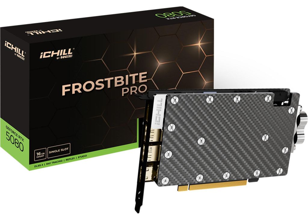 INNO3D iChill GeForce RTX 5080 Frostbite Pro, GeForce RTX Produktbild 
