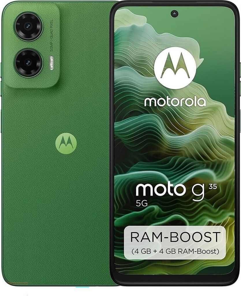 Motorola Moto G35 5G 128 GB Dual-Sim Leaf Green Nowy Zdjęcie produktu 