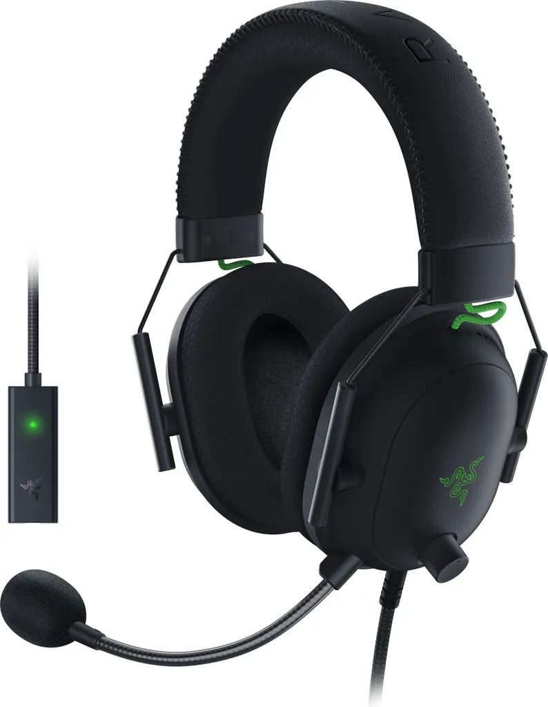 Micro-casque Gamer filaire Razer Blackshark V2 Noir avec USB Amp