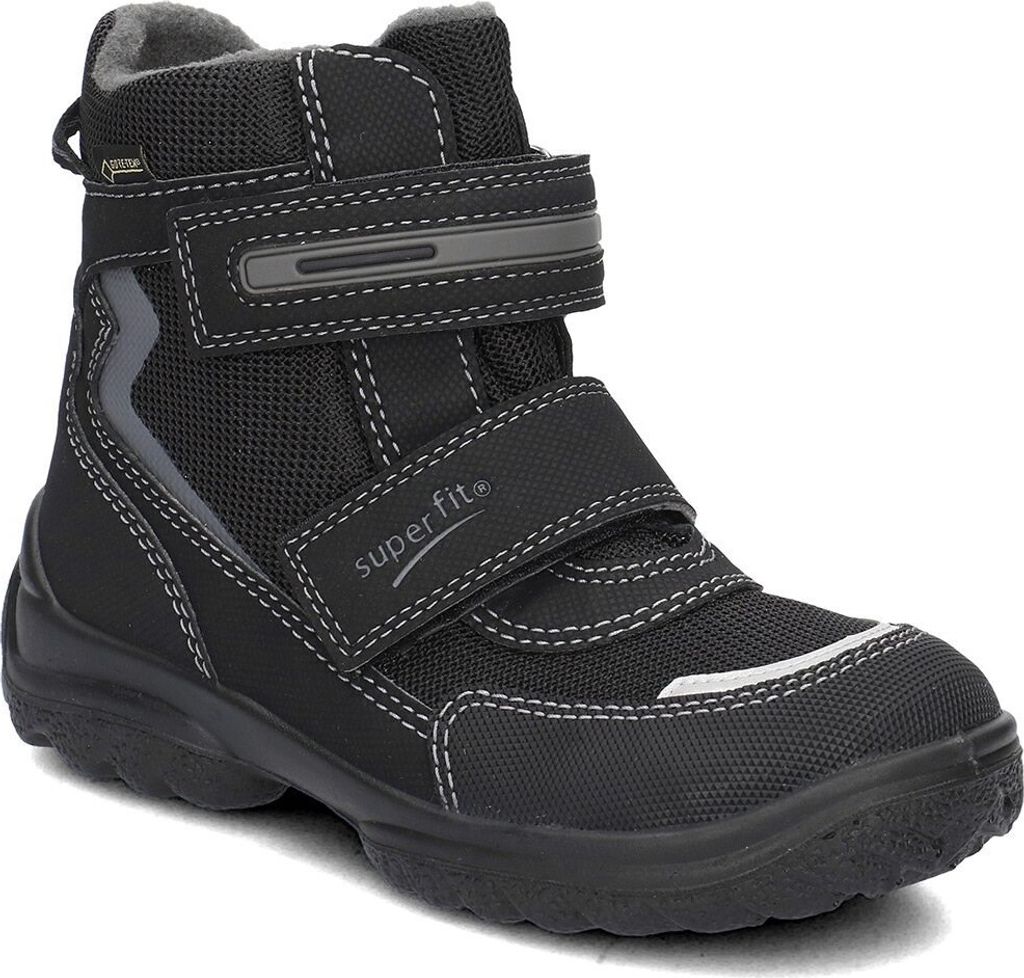 Superfit Tecno/Textil Snowcat Kinderschuhe Kleinkinder Stiefel Stiefel Schwarz Freizeit, Schuhgröße:25 EU