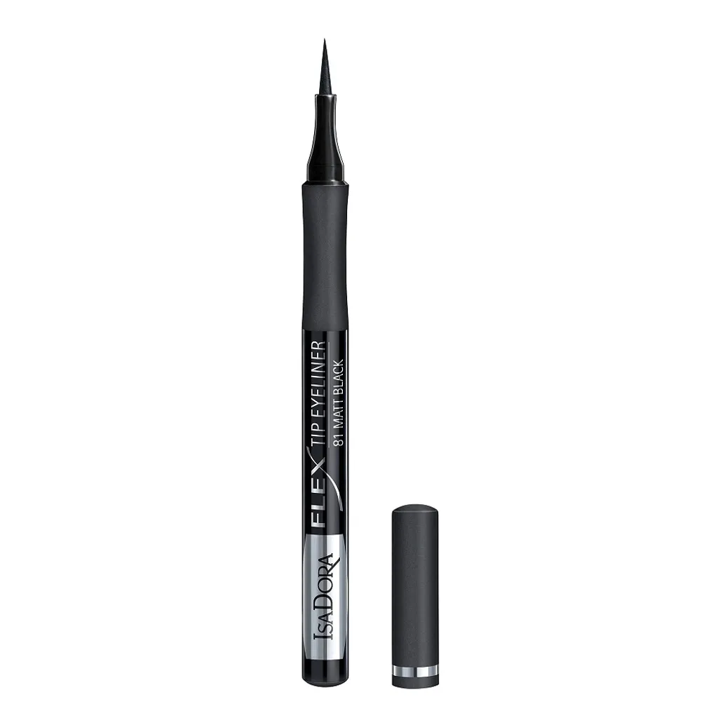 IsaDora Flex Tip Matte Eyeliner 81 Nero 1.1ml: Tratto Preciso e Opaco