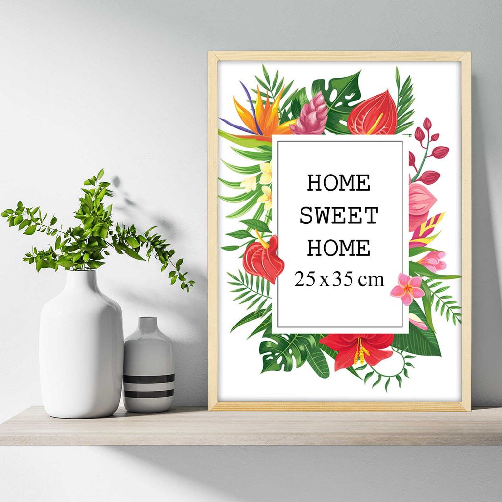 MG Design rámeček B4 25 x 35 cm - přírodní barva, ze dřeva, Obrázek produktu 2