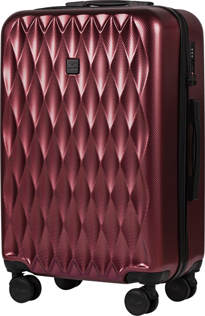 Wings PC Golden Eagle 24" Koffer Weinrot, TSA, 63L, 4 Rollen