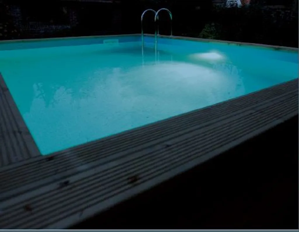 Éclairage Piscine Ubbink 350 LED Blanc pour Baignade Nocturne Sûre - 15