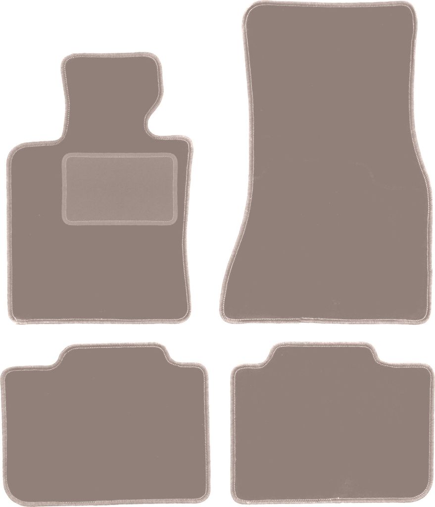 Velours-Autoteppiche für: BMW 6 G32 GT Gran Turismo (2017-) Beige