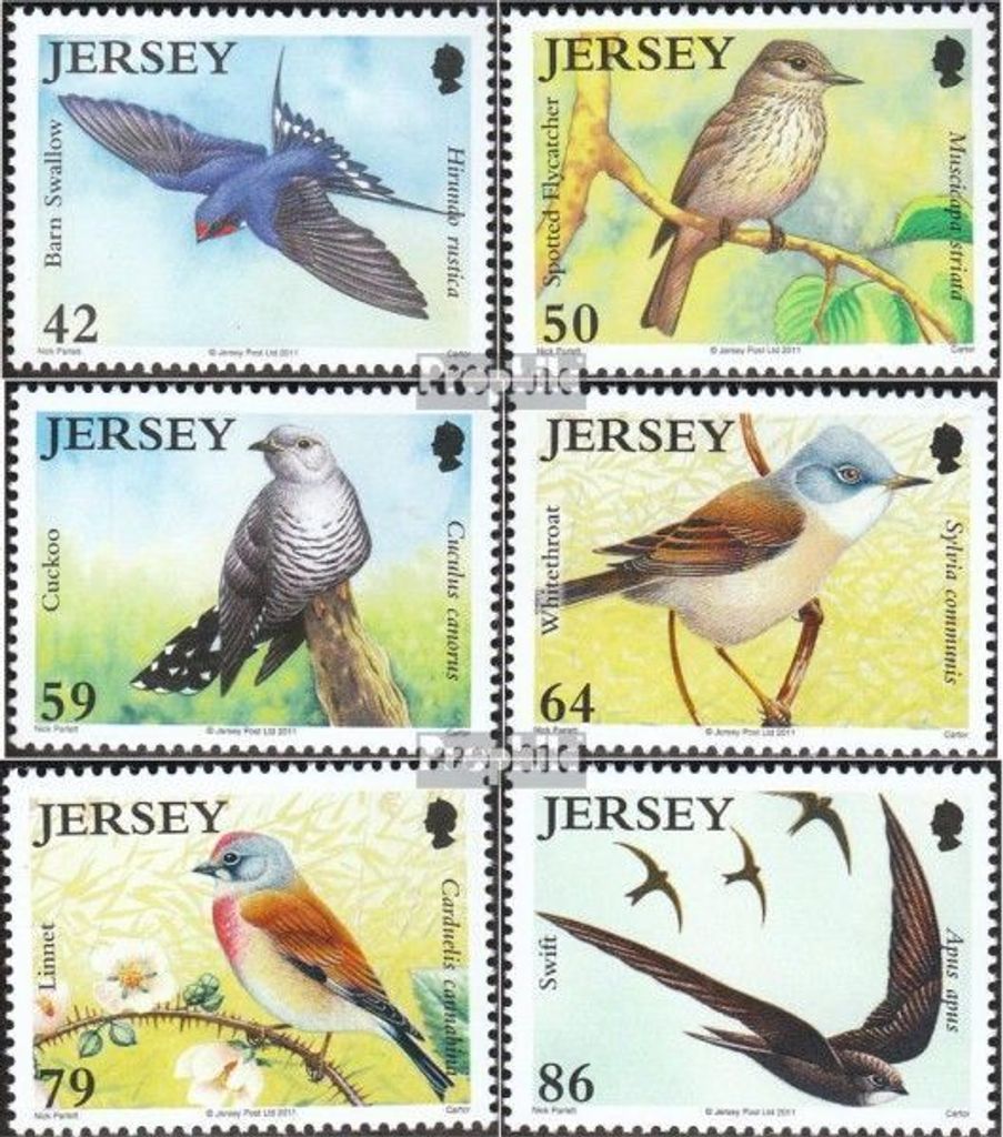Briefmarken GB - Jersey 2011 Mi 1561-1566 (kompl.Ausg.) Produktbild 