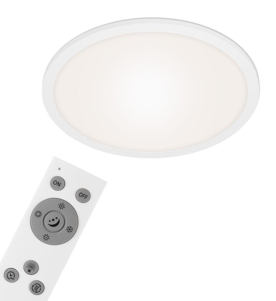 Briloner Piatto LED stropné svietidlo 24W panel s diaľkovým Obrázok produktu 
