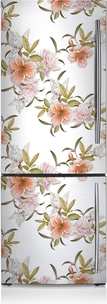 Kühlschrankmagnete Kühlschrank Magnetfolie Magnete Küche 60x190 cm - Frühlingsblumen