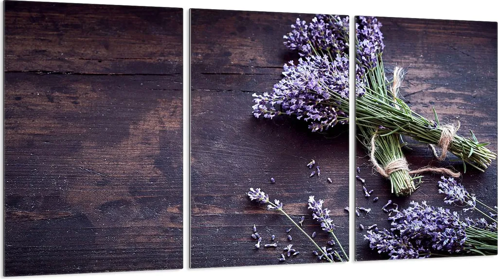 Set 3 Coprifornelli Vetroceramica 30x52 Lavanda - Vetro Temperato Chic