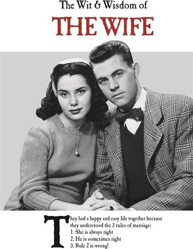 Wit And Wisdom Of The Wife – Lingua: Inglese