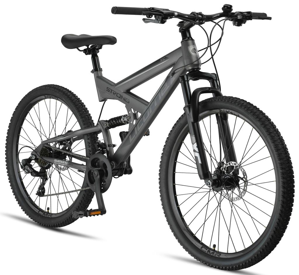 Rower górski Licorne Bike Strong 2D Premium w rozmiarach Zdjęcie produktu 
