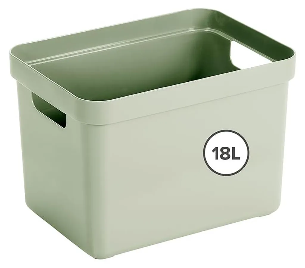 Sunware Sigma Home 18L Boîte de Rangement Salle de Bain 35x24x24cm