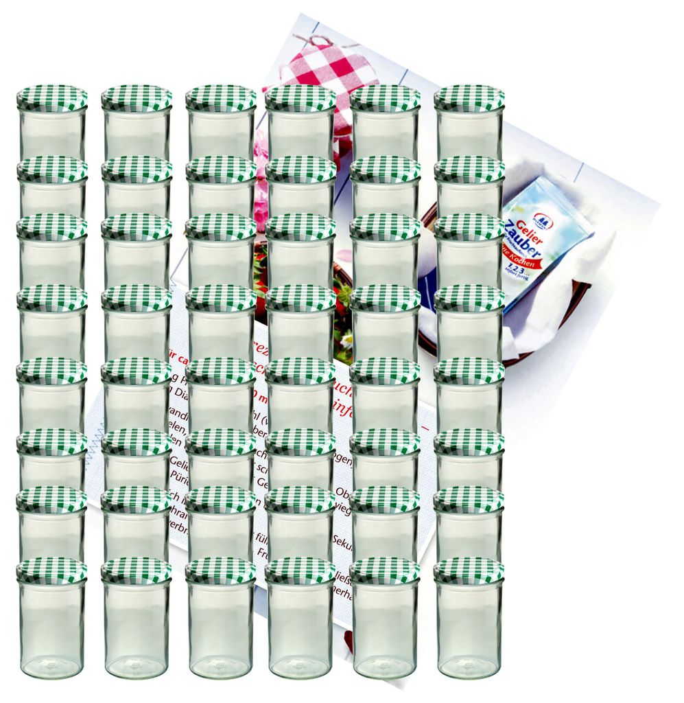 48er Set Sturzglas 435 ml Marmeladenglas Einmachglas To 82 Produktbild 