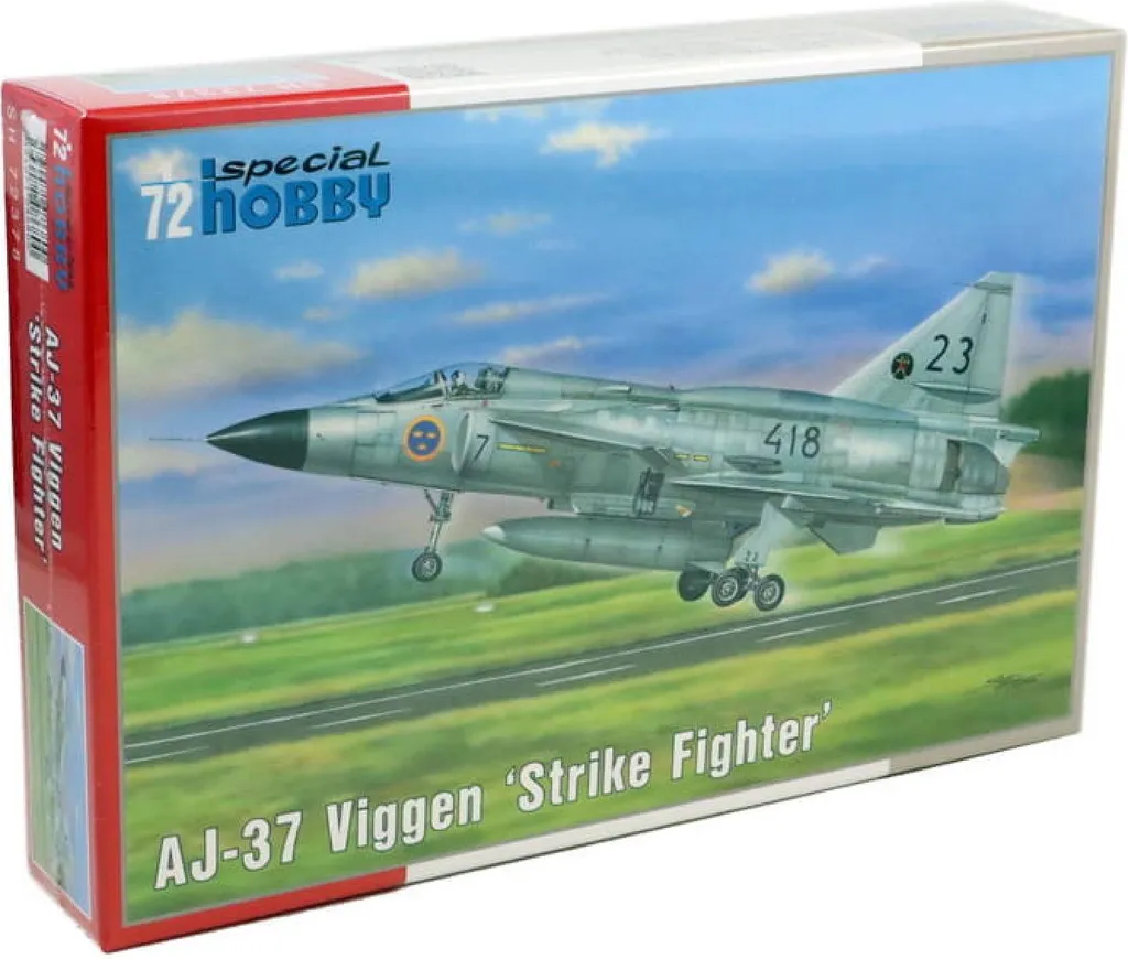 Special Hobby AJ-37 Viggen Strike Fighter 1:72 - Maquette Avion Suédois