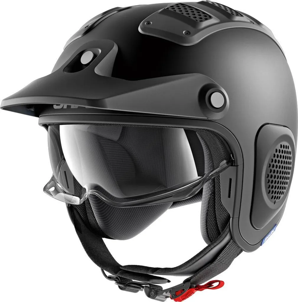 Casque Shark X-drak Blank Mat Noir XS Confortable et Ultra Léger