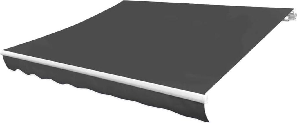 vidaXL Plátno na markízu Antracit 500x300 cm Obrázok produktu 