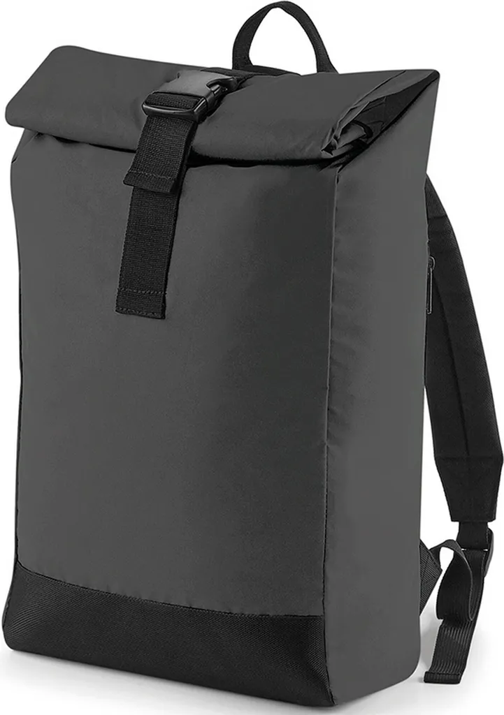 Zaino Catarifrangente Bagbase BC4017 - Visibilità Totale per Ciclisti