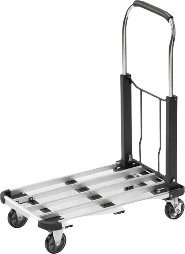 Chariot télescopique Meister 150 kg avec surface antidérapante