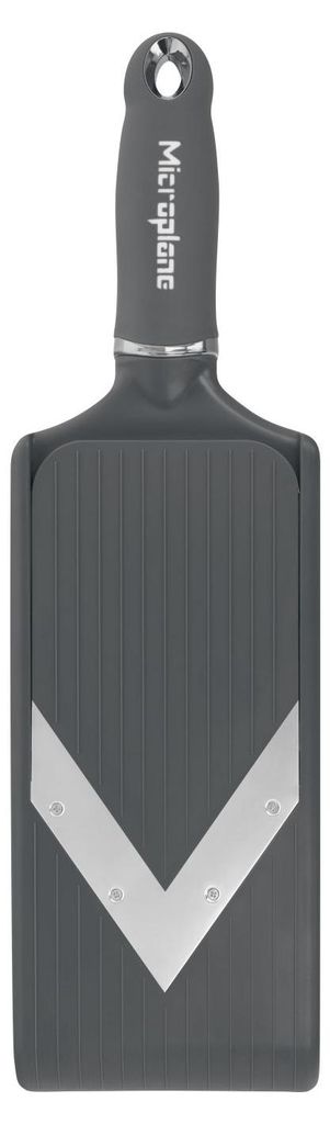 Microplane - Verstellbarer V-Hobel - Pure Cut Anthrazit Produktbild 