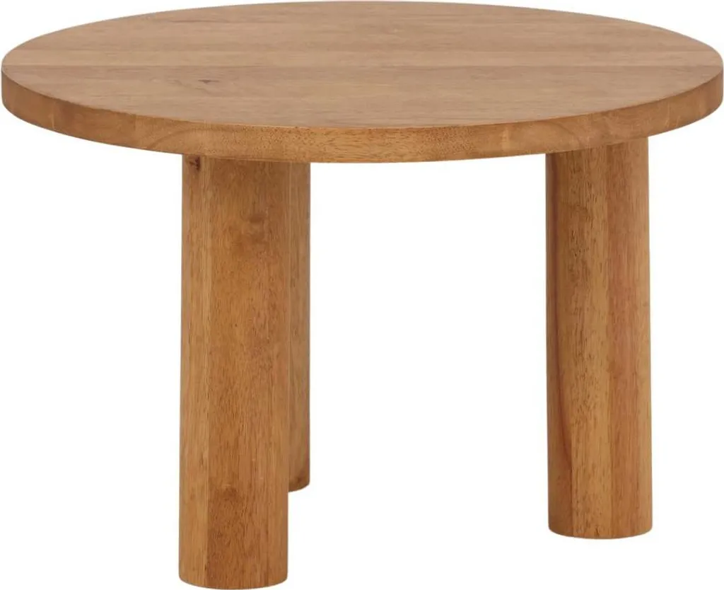 Table basse compacte beige 60cm pour optimiser les petits salons - 2