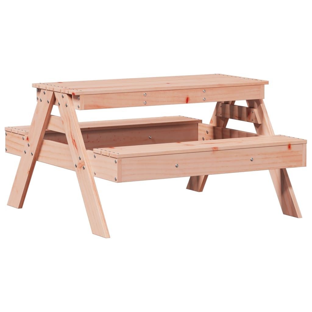 vidaXL Picknicktisch für Kinder 88x97x52 cm Massivholz Douglasie