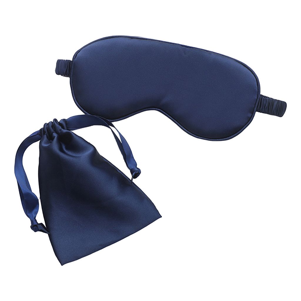 Eye Patch Skin-Touch Kein Augendruck bequeme atmungsaktive effektive starke Schattierung mit Aufbewahrungsbeutel Schlaf Silky Eye Cover Schlafzimme...