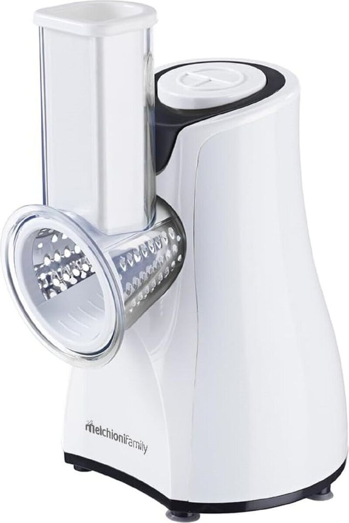 Melchioni 118420212, Elektryczna tarka, Czarny, Stal Zdjęcie produktu 