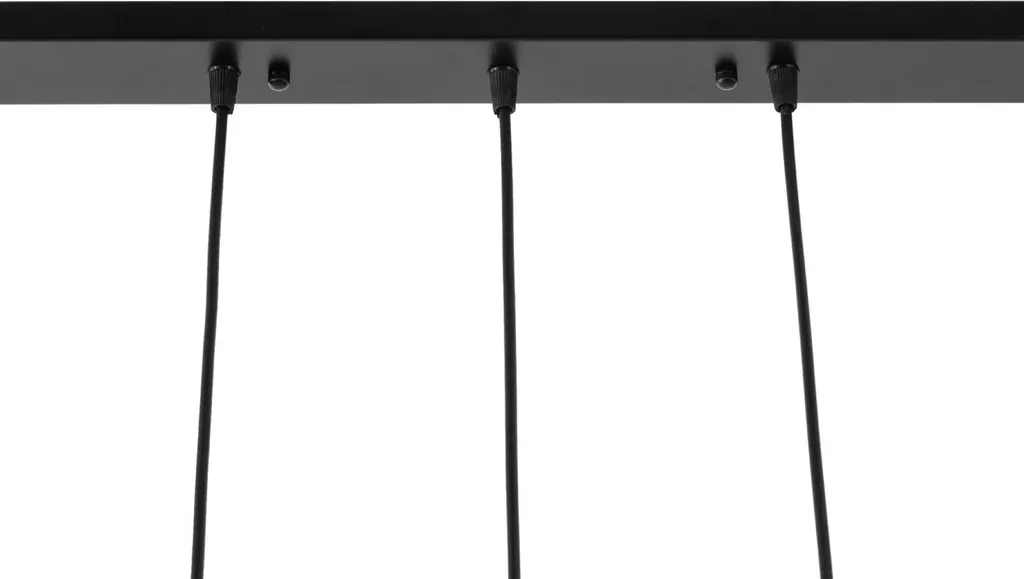Lampada a sospensione a forma di bottiglia di vino - 5 luci - Regolabile in altezza 150 cm - Attacco E27 - Dimmerabile - Vetro - Senza lampadina - Multicolore - 7