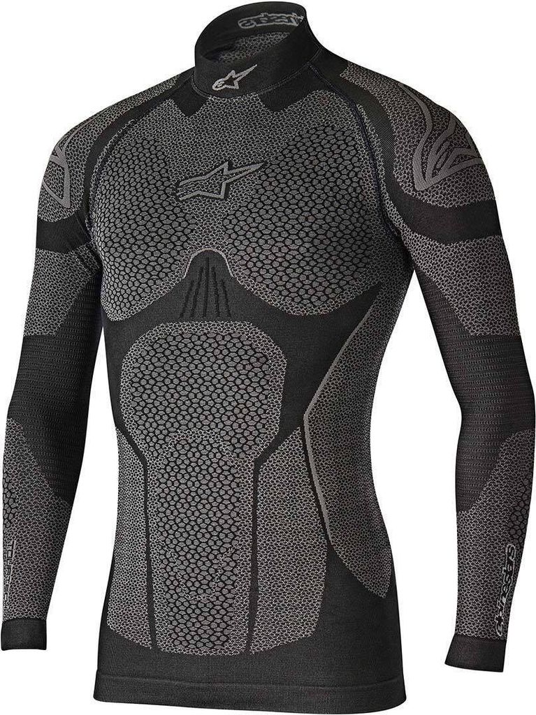 Alpinestars Ride Tech Winter Top LS, grau/schwarz, XS/S