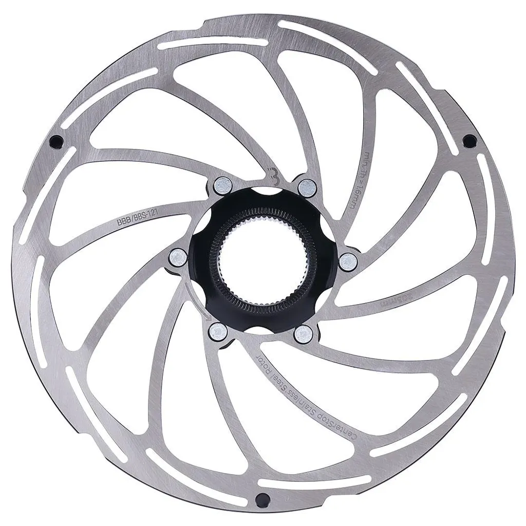 Disque de frein ventilé BBB CenterStop 220 mm avec fixation CenterLock