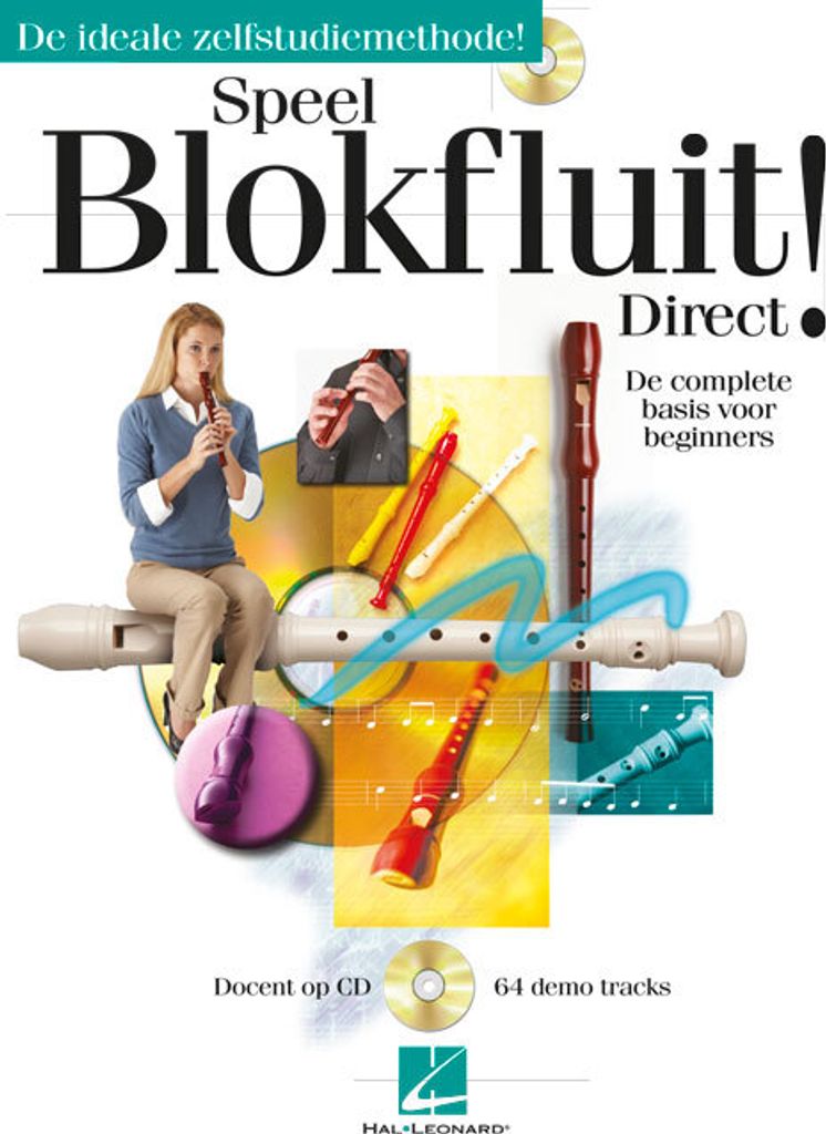 Speel Blokfluit Direct (+CD)de complete methode voor beginners (nl)