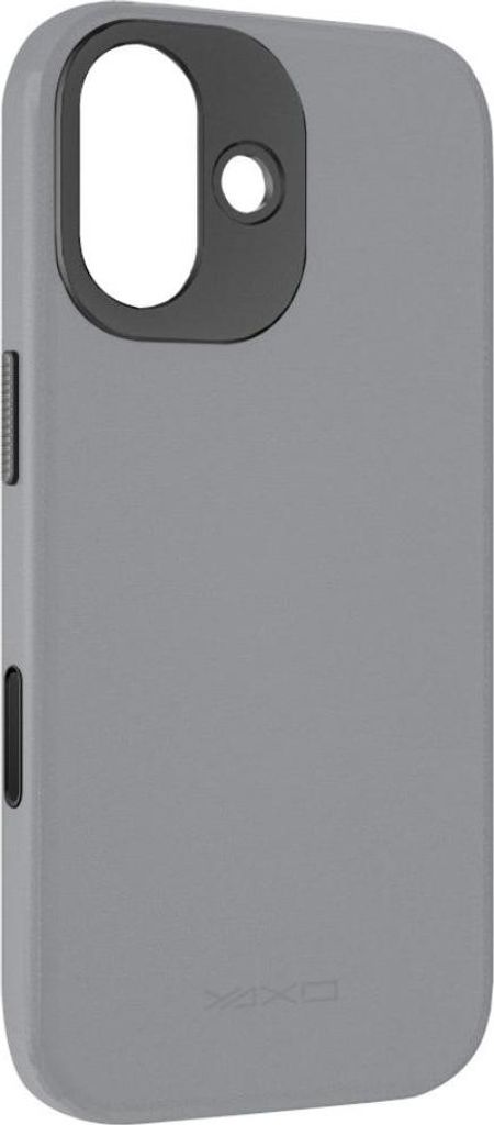 Handyhülle für iPhone 17, YAXO Leather Gear Slim Case MagSafe, Grau