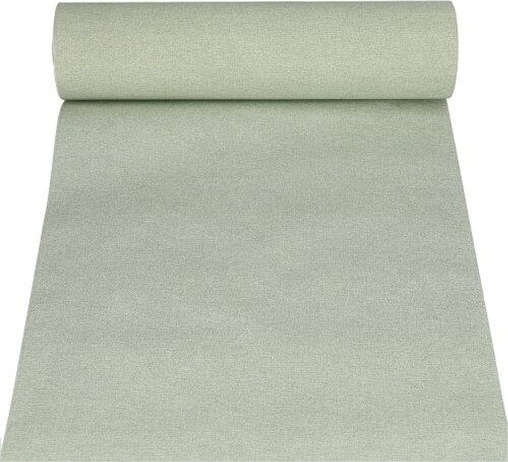 Tischläufer, stoffähnlich, PV-Tissue Mix "ROYAL Collection" 24 m x 40 cm jadegrün "Textile"