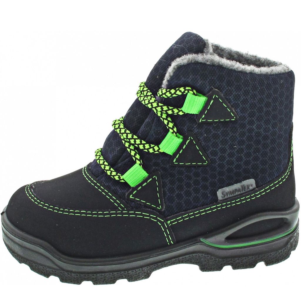 RICOSTA Jungen Boots Emil von Pepino, Weite: Mittel (WMS),Sympatex,waschbar,Winterboots,Outdoor-Kinderschuhe,See/Ozean (182),20 EU / 4 Child UK