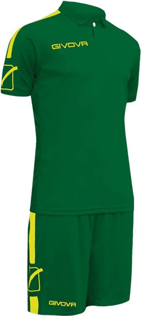 Givova Play Set Vert L Ensemble Sportif Anti-Transpiration Homme