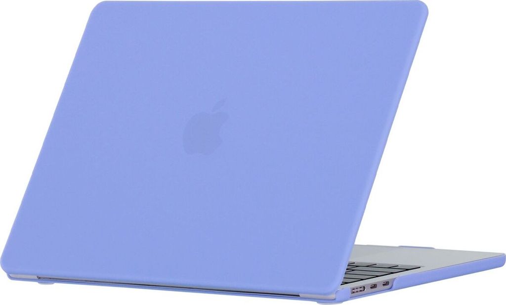 Mobigear Matte MacBook Air 13 Zoll (2022-2025) Hardcase Hülle MacBook Case - Serenity Blue - Model A2681 / A3113 / A3240