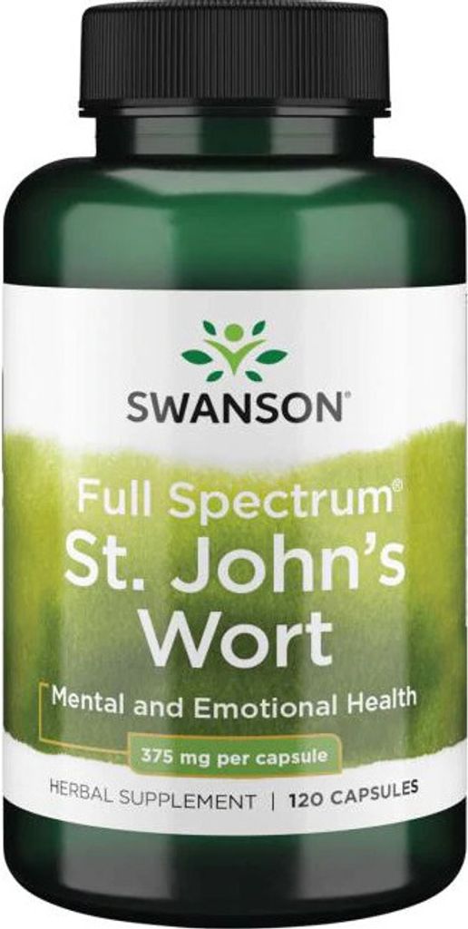 Johanniskraut 375 mg 120 Kapseln Swanson Health Products Produktbild 